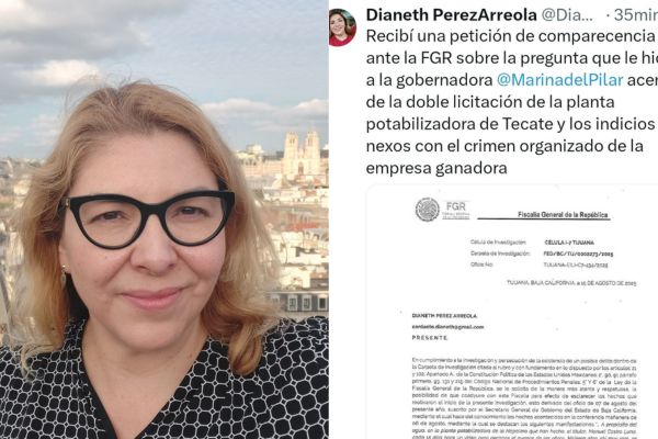 FGR pidió a la periodista Dianeth Pérez Arreola revelar la información y evidencia que tiene por presuntos actos de corrupción del gobierno