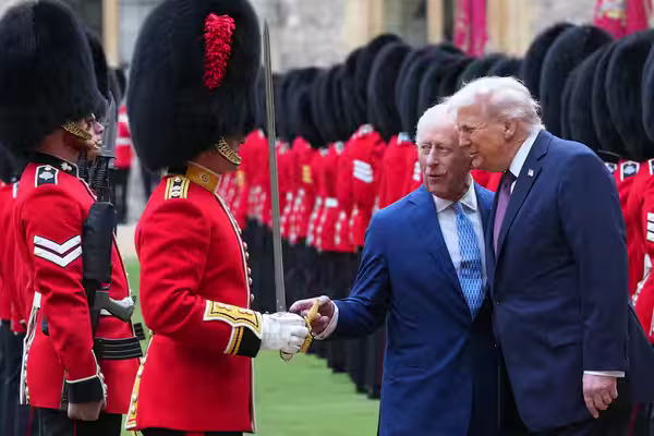Esta es la segunda visita de Estado que hace el presidente Trump al Reino Unido, tras la del año 2019 durante su primer mandato