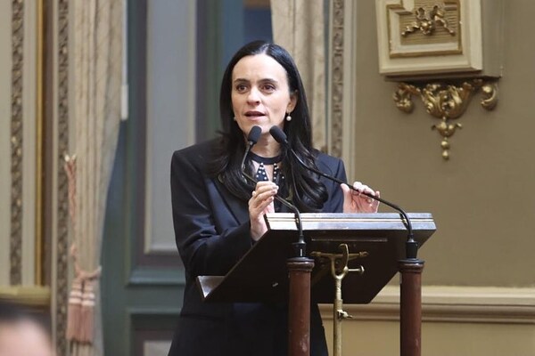Mónica Rodríguez se pronunció a favor de que sea una mujer quien abandere la candidatura por la presidencia municipal de Puebla en 2027