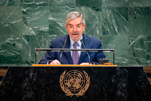 La presidenta de México Claudia Sheinbaum urgió a acabar con la crisis humanitaria en Gaza, a la que calificó como genocidio