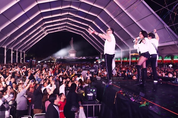 Tonantzin Fernández Díaz, Presidenta Municipal de San Pedro Cholula, encabezó el inicio de la 75° Feria Milenaria San Pedro Cholula