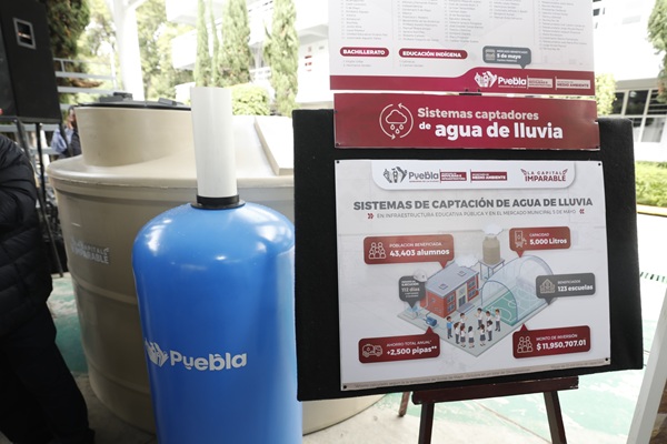 Arranca Pepe Chedraui Programa de Captadores Pluviales