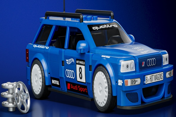 Audi y Mattel se unen para crear versiones a escala del legendario R8 LMS y el Avant RS2