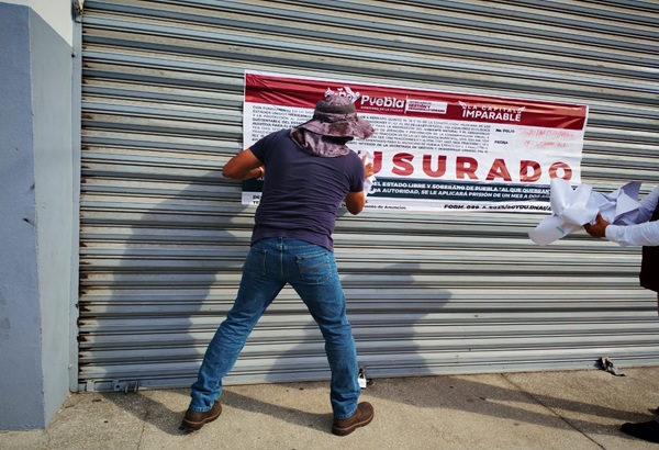 Autoridades de Puebla y Federación clausuran 17 locales con productos procedentes de China