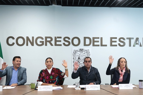 Avalan en Comisión del Congreso de Puebla exhorto