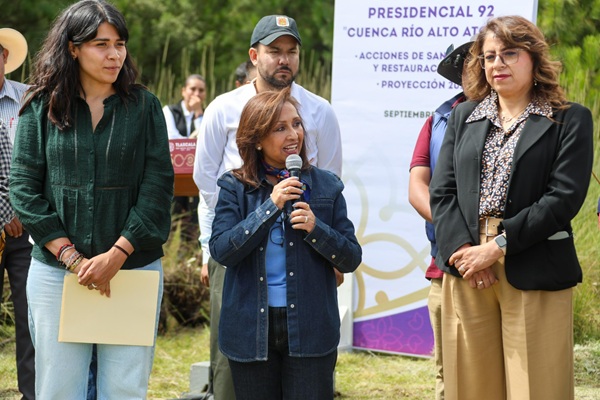 Avanza compromiso presidencial para sanear el Río Zahuapan, en Tlaxcala, con proyectos 2025-2026