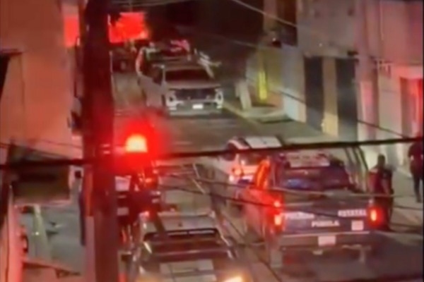 En la balacera esta noche de 16 de septiembre en Texmelucan, se sumaron agentes de la Guardia Nacional y de la Policía Estatal