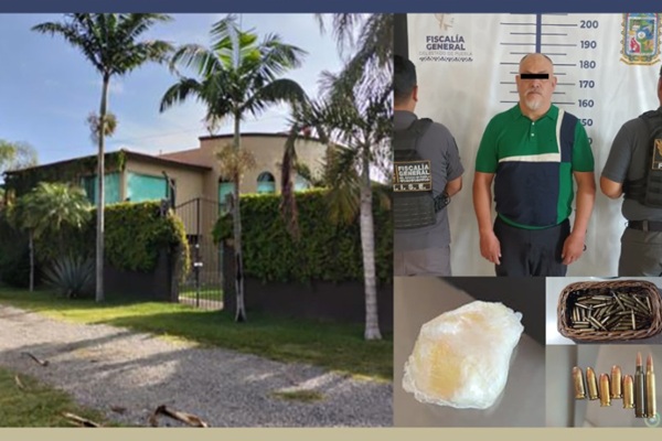 Catea la FGE la finca La Tuza en Tepeojuma