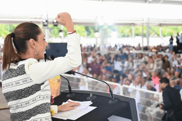 La Presidenta Sheinbaum continuará este viernes 12 de septiembre, con su gira de rendición de cuentas al pueblo de México en tres estados