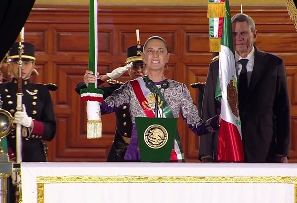 Claudia Sheinbaum da primer grito de Independencia destacando a heroínas mexicanas, la libertad y soberanía del país