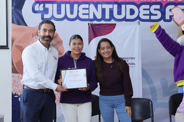Con entrega de más de 6 toneladas de alimentos, jóvenes se suman a “Tlaxcala Comparte Hambre Cero”