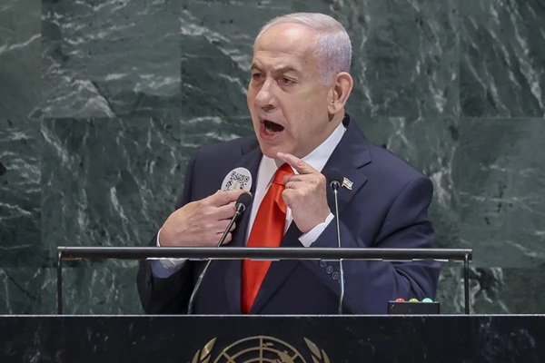Delegaciones de la ONU abandonan la sala durante discurso de Netanyahu, que rechaza reconocer un Estado palestino