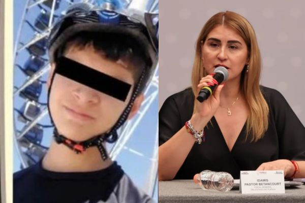 La titular de FGE Puebla recordó que por su edad, una juez determinó que es inimputable del delito y se fijaron medidas cautelares al menor