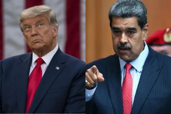 "Venezuela nos está enviando pandilleros, narcotraficantes y drogas. Es inaceptable", declaró Trump ante la prensa en Nueva Jersey