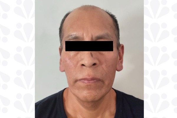 Aprehendieron a Juan N., de 52 años, por su probable responsabilidad en el delito de feminicidio en grado de tentativa, de su ex pareja