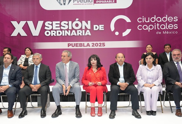 Gobiernos locales refuerzan cooperación en la Sesión Ordinaria de la ACCM encabezada en Puebla capital por Pepe Chedraui