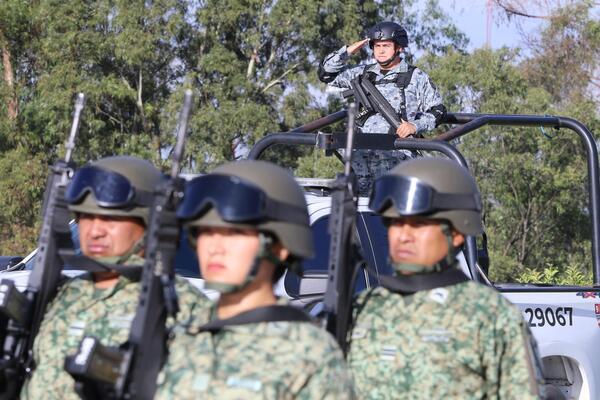 El secretario de Seguridad Pública, vicealmirante Sánchez, explicó la estrategia de seguridad que se lleva a cabo en Ahuazotepec