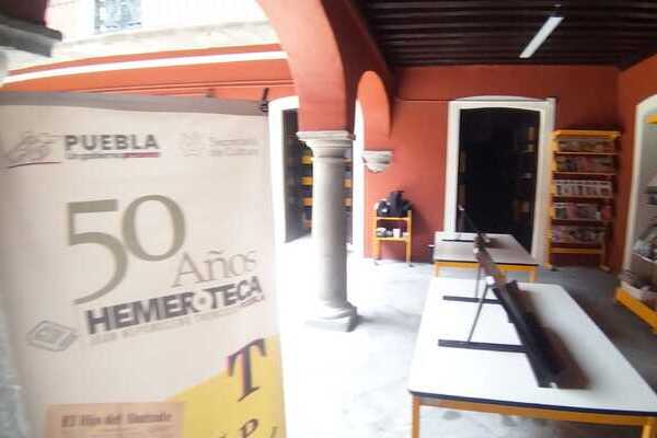 La Hemeroteca pública del estado tendrá una nueva sede al interior de Casa Albisúa, ubicada en 3 oriente 209, en el Centro Histórico
