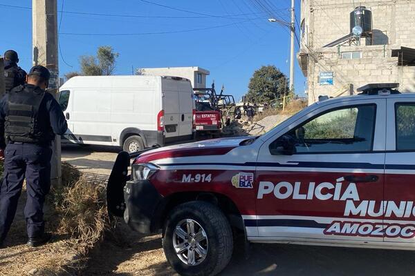 Esta mañana, un feto fue abandonado en la vía pública en calles de la colonia San Miguel Cuauhtenco, esto en el municipio de Amozoc