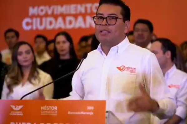 Néstor Camarillo negó haber negociado su incorporación a MC a cambio de la coordinación estatal; tampoco de querer “desfondar” al PRI