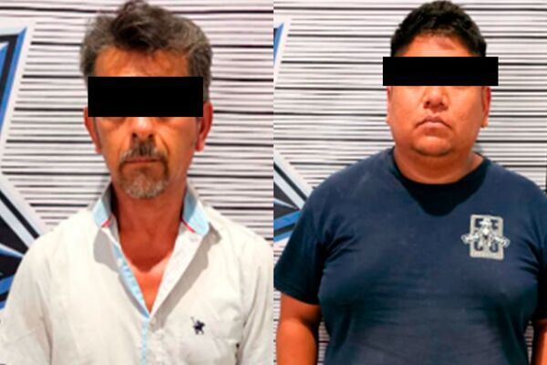 Con apoyo de la SEMAR y FGE Puebla detuvo a dos hombres relacionados con diversas conductas delictivas en la capital y San Andrés Cholula