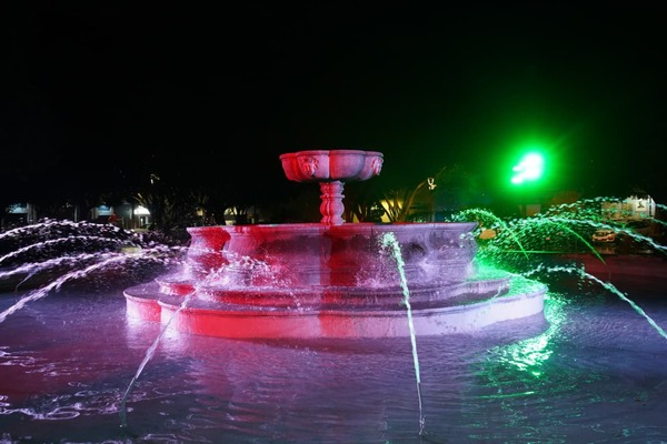 En la inauguración de la Fuente del Carmen rehabilitada participaron integrantes del gabinete Municipal, y regidores del Ayuntamiento
