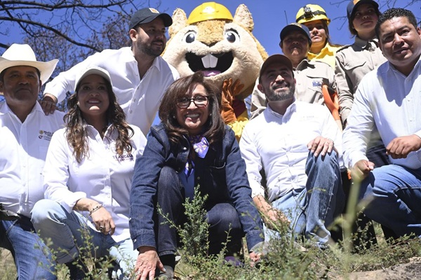 Inicia gobierno de Tlaxcala jornada “Reforestemos juntos Atltzayanca”