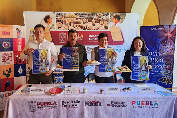 No te pierdas la Noche Mágica en Acatzingo, el próximo 14 de septiembre