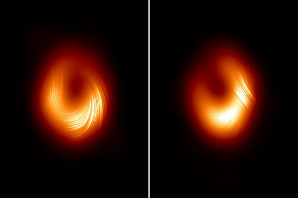 Nuevas imágenes del EHT revelan giros inesperados en la polarización de M87