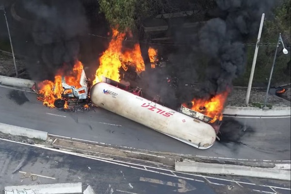 Pipa de gas en Iztapalapa operaba sin seguro vigente, ,confirma ASEA