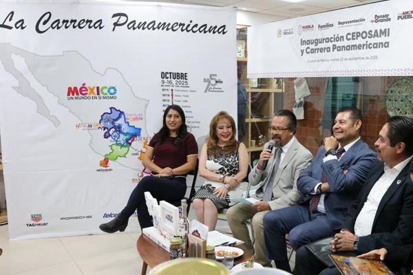 Regresa Carrera Panamericana después de 8 años y proyecta a Puebla a nivel mundial