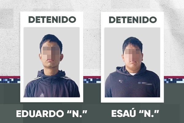 SSC Puebla captura a dos hombres por asalto a empleados de gasolinera