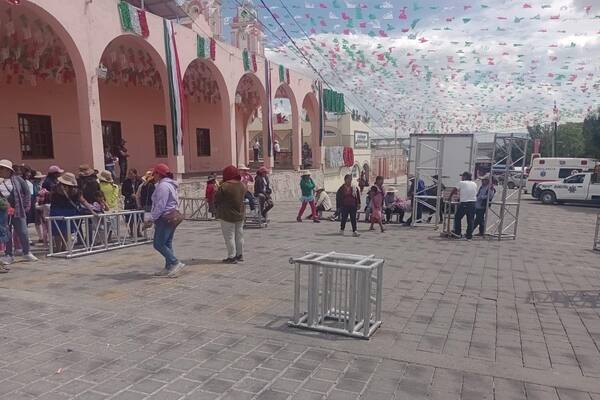 Según el Ayuntamiento de Tlacotepec, la medida de cancelar el Grito fue para "garantizar la seguridad de todos los habitantes"