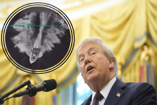 Trump dice tener audios de los narcotraficantes en nave venezolana destruida por EE. UU.