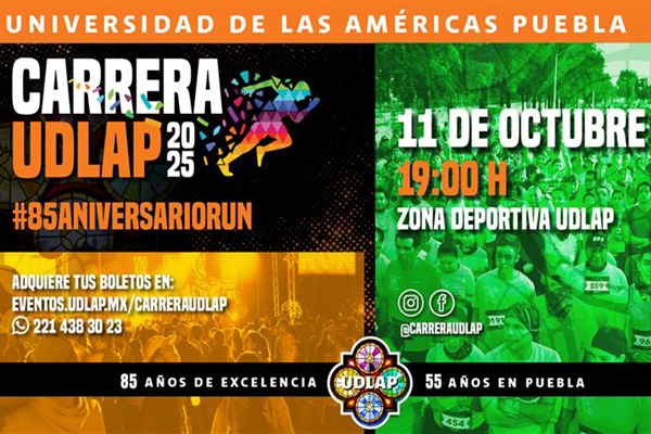 UDLAP Presentan la Carrera por el 85 aniversario