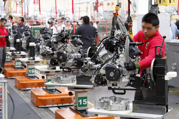 Ambas entidades tuvieron caídas en la actividad industrial en mayo por arriba de la media nacional que registró un descenso del 0.7%