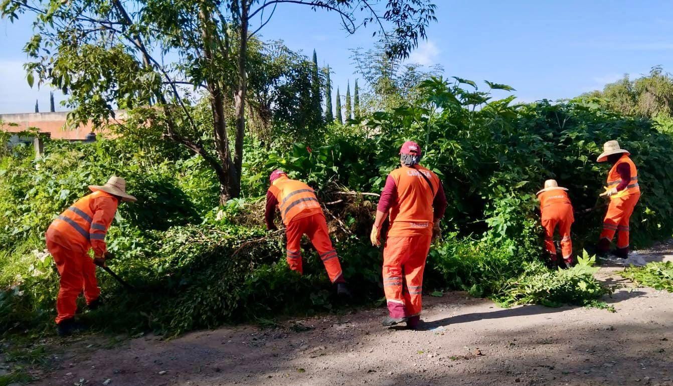 Realiza OOSL de Puebla limpieza de alcantarillas en la Central de Abasto, en temporada de lluvias