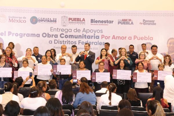 Con unidad, gobierno de Puebla y diputados federales transforman vidas y generan bienestar