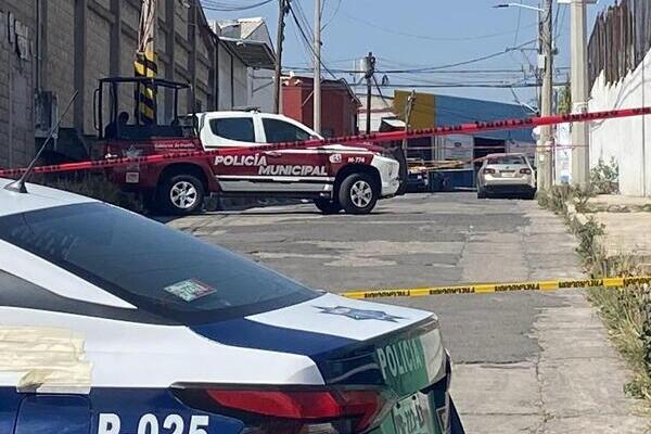Un hombre fue asesinado de varios disparos de arma de fuego en la junta auxiliar de San Rafael Tlanalapan, en San Martín Texmelucan