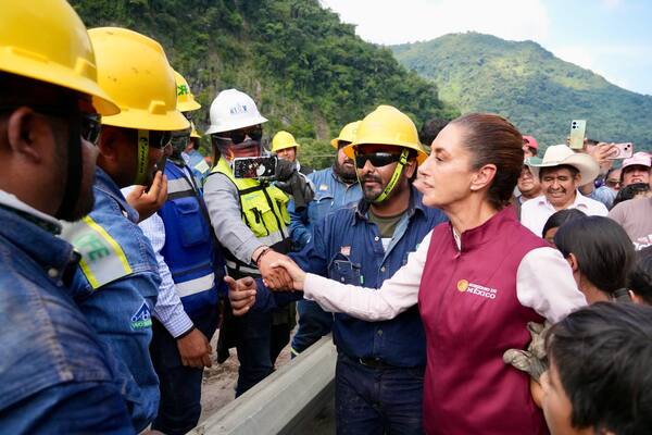 Claudia Sheinbaum ha tenido una muy buena reacción ante los desastres que han dejado las lluvias torrenciales en cinco estados de México