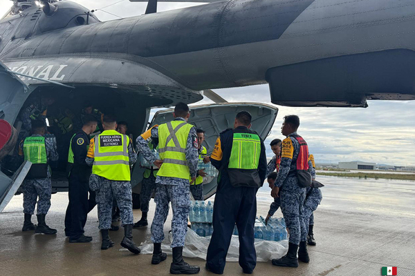 Sobre los helicópteros de la Defensa se precisó que serán utilizados una vez que las condiciones meteorológicas en la entidad lo permitan