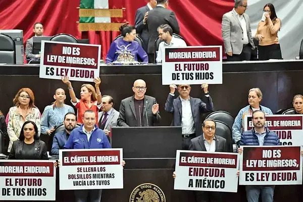 La Cámara de Diputados aprobó la Ley de Ingresos de la Federación para el próximo año, con un déficit fiscal en niveles similares a 2025