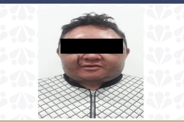 Tras el ataque con arma de fuego a los policías, Gabriel N. fue detenido por elementos de la Policía Municipal de Los Reyes de Juárez