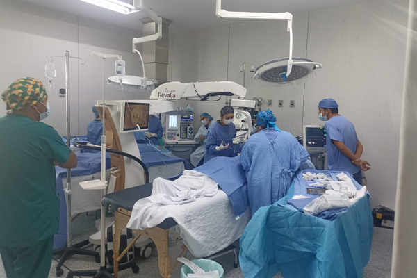 Se llevó a cabo una jornada de cirugía de catarata en la Unidad Médica de Atención Ambulatoria en beneficio de 83 personas adultas mayores