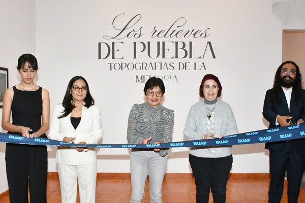 BUAP Se inaugura la exposición “Los relieves de Puebla. Topografías de la memoria”
