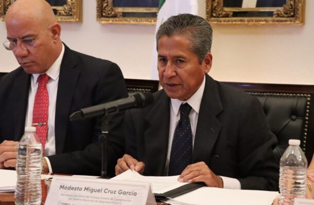 Modesto Miguel Cruz García es el nuevo titular del Consejo Estatal de Coordinación del Sistema Nacional de Seguridad Pública