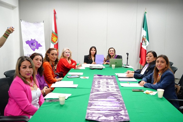 Dialoga Lorena Ruiz con integrantes de la Colectiva 50+1 Capítulo Tlaxcala sobre agenda de género