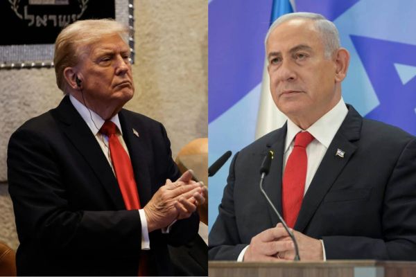 "¿Por qué no le concede un indulto a Netanyahu?", preguntó Trump a Herzog en su intervención este lunes ante el Parlamento israelí