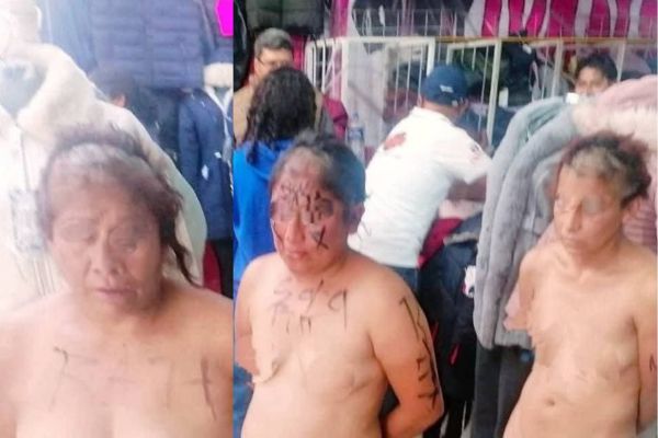 Su detención no procedió, ya que ningún locatario del Tianguis de Texmelucan denunció legalmente a las mujeres señaladas por robo