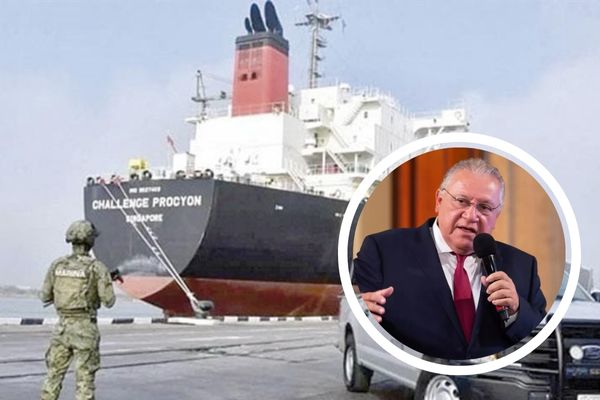 Algunos casos de huachicol fiscal se pudieron detectar gracias a la colaboración con autoridades de EE.UU., insistió el director de la ANAM